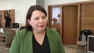 Integrationsministerin Stefanie Drese im Interview © Screenshot 