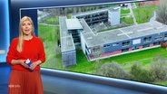 Bibiana Barth moderiert NDR Info. © Screenshot 