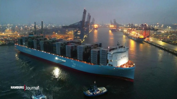 Ane Maersk © Screenshot 