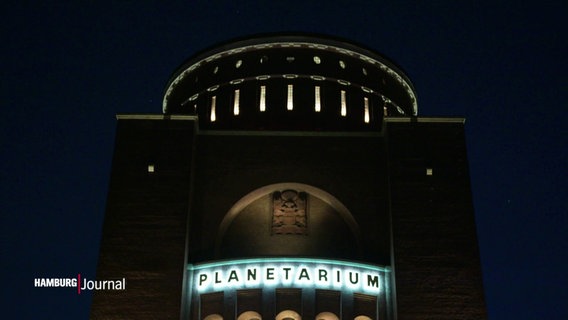 Das Planetarium in Hamburg © Screenshot 