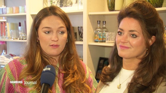 Die Schwestern Fiona und Maren Regenbogen im Interview. © Screenshot 