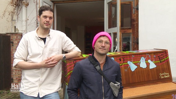 David Dünkelhaft und Daniel Drunter. © Screenshot 