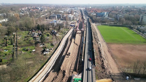 Südschnellweg Hannover © Screenshot 