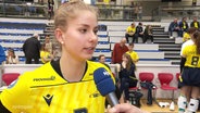 Volleyballerin Pia Kästner vom SSC Schwerin im Interview. © Screenshot 