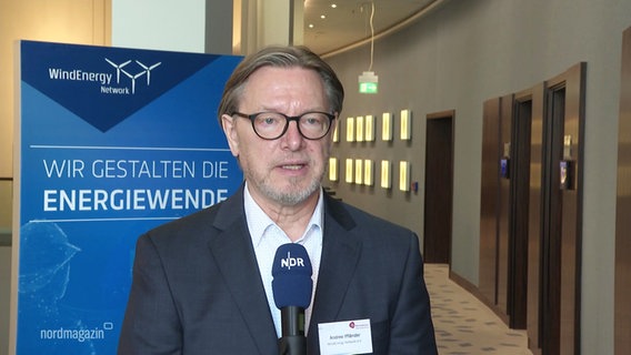 Andree Iffländer, Vereinsvorsitzender WindEnergy Network, im Interview © Screenshot 