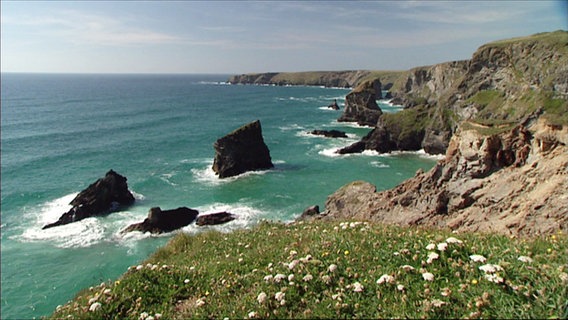 Die Küste von Cornwall. © Screenshot 