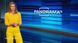 Moderatorin Anja Reschke im Studio von Panorama. © Screenshot 