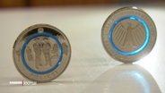 Eine neue Sammlermünze mit dem Motiv "Polizei" wurde vorgestellt. © Screenshot 