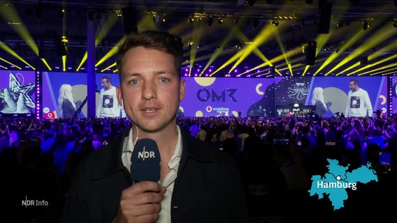 NDR Reporter Simon Ritter. © Screenshot 