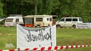 Eine Wiese zum Campen bei der kulturellen Landpartie im Wendland. © Screenshot 