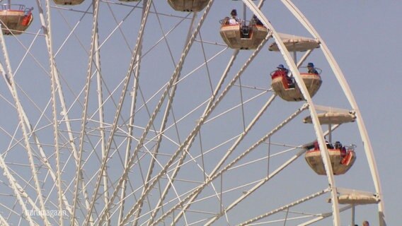 Ein Riesenrad. © Screenshot 