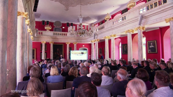 Publikum bei der Verleihung der Rubenowmedaille © Screenshot 