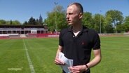 Arian Diekmann auf dem Spielfeld. © Screenshot 