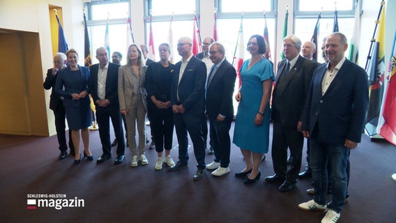 Ein Gruppenbild von der Energieministerkonferenz Schleswig-Holstein. © Screenshot 