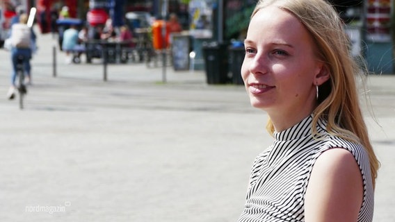 Sabrina Repp aus Mecklenburg-Vorpommern ist die Spitzenkandidatin der SPD bei der Europawahl. © Screenshot 