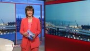 Theresa Pöhls moderiert das Hamburg Journal 18:00. © Screenshot 