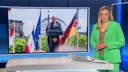 Nicole Ahles moderiert. © Screenshot 