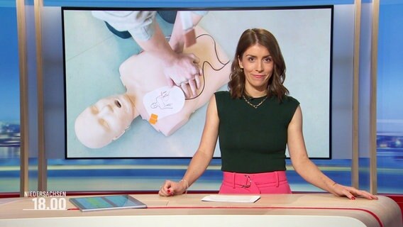 NDR-Moderatorin Lena Mosel © Screenshot 