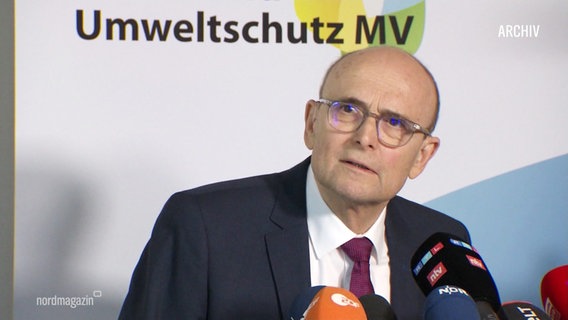 Der ehemaliger Ministerpräsident von Mecklenburg Vorpommern Erwin Sellering © Screenshot 