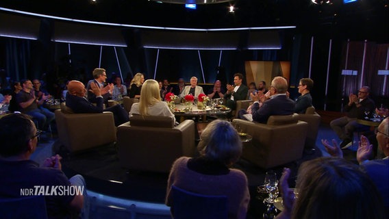 Die Gäste der NDR Talk Show. © Screenshot 