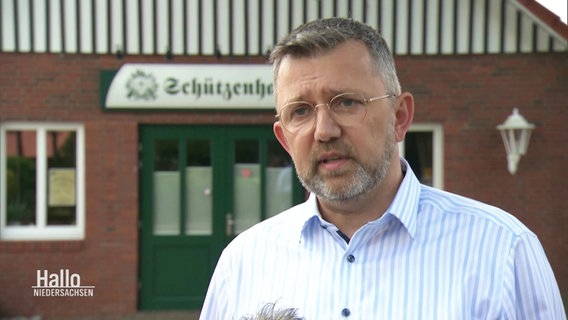 Gregor Meyer, Präsident des Schützenvereins Bunnen. © Screenshot 