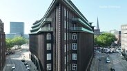 Das Hamburger Chilehaus. © Screenshot 