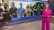 Julia-Niharika Sen moderiert das Hamburg Journal um 19:30 Uhr. © Screenshot 