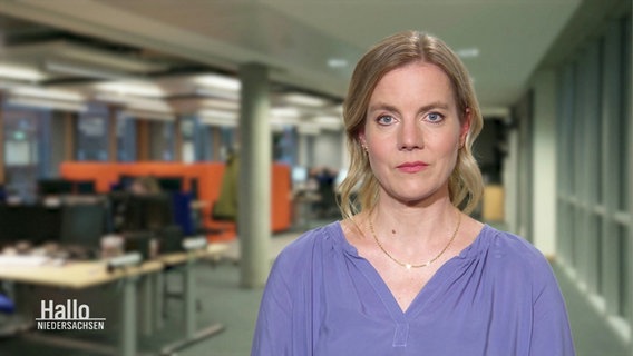 NDR-Reporterin Annette Deutskens © Screenshot 