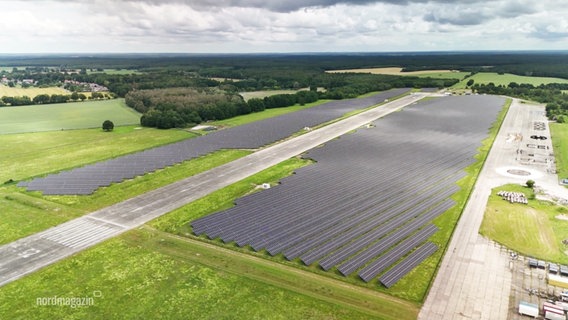 Der Solarpark Lärz-Rechlin © Screenshot 