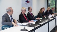 Der Bundesrechnungshof bei einer Pressekonferenz © Screenshot 