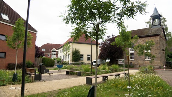 Der Stadtplatz in Ronneberg. © Screenshot 