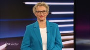 Julia Westlake moderiert NDR Kultur - Das Journal. © Screenshot 