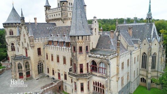 Die Marienburg in Niedersachsen ist aktuell zwar für die Öffentlichkeit gesperrt, könnte aber demnächst als Filmset genutzt werden. © Screenshot 