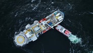 Bernhard Schulte Offshore Schiff © Ørsted 
