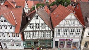 Fachwerkhäuser in der Celler Innenstadt © Screenshot 