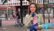 Die Moderatorin Romy Hiller © Screenshot 