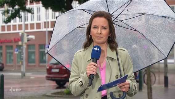 Die Moderatorin Romy Hiller © Screenshot 