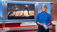 Kathrin Kampmann moderiert das Niedersachsen Magazin um 18:00 Uhr. © Screenshot 