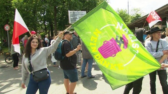 Demo gegen Rechtsextremismus © Screenshot 