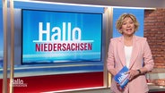 Christina von Saß moderiert Hallo Niedersachsen. © Screenshot 
