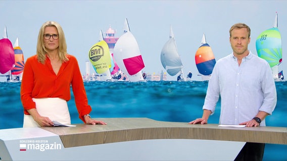 Gabi Lüeße und Henrik Hanses. © Screenshot 