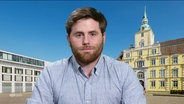 Reporter Christopher Haar berichtet. © Screenshot 
