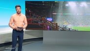 Moderator Stefan Leyh im Studio. © Screenshot 