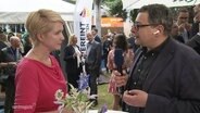 Manuela Schwesig im Interview. © Screenshot 