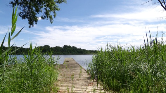 Blick von der Halbinsel Wadehäng © Screenshot 