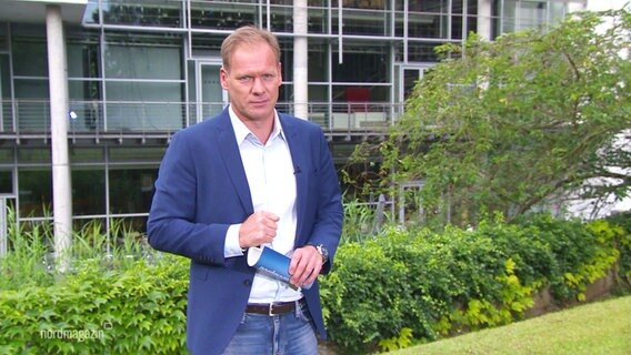 Thilo Tautz moderiert das Nordmagazin um 19:30 Uhr. © Screenshot 
