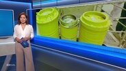 Romy HIller moderiert NDR Info 14:00 Uhr. © Screenshot 