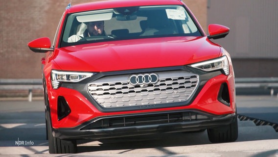 Ein Auto der Firma Audi. © Screenshot 