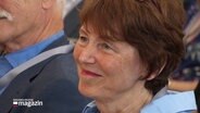 Irene Johns bei ihrer Verabschiedung vom Kinderschutzbund. © Screenshot 