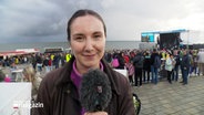 Reporterin Lisa Synowski. © Screenshot 